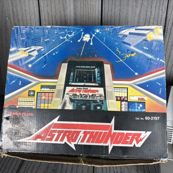 Tandy RADIO SHACK ASTRO THUNDER 80s VFD GAME BOXED BOX MANUAL 60-2197 - Japan - Picture 2 of 16